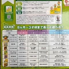 知育おもちゃ　8ヵ月から3歳まで　タカラトミーの画像