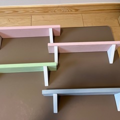 ウォールシェルフ 飾り棚　2個セットの画像