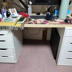 イケア　アレクス　デスク