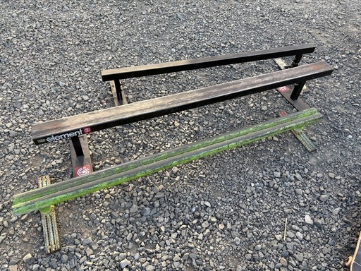 スケートボード　スケボー　レール3本　別売り可能