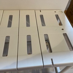 押入れ収縮ラック　２個セット　の画像
