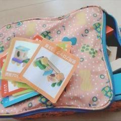 【木製】積木(組立サンプルカード付き)の画像