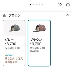 ペットキャリーバッグの画像