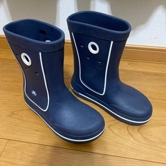 クロックス   レインブーツ　j3 21cmの画像
