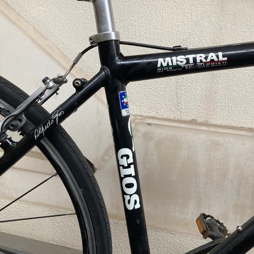 受け渡し者決定済み】GIOS MISTRAL 480 BK クロスバイク