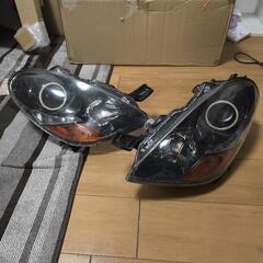 売約済　三菱アイ　イカリング付きヘッドライト
