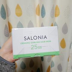 SALONIA サロニア セラミック カール ヘアアイロン コテ 25mm の画像
