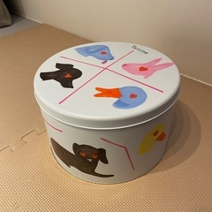 【美品】店舗限定　タルティン　丸缶　大