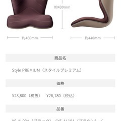 【受け渡し予定者決定】MTG style premium　腰サポート　正しい姿勢　姿勢ケアシートの画像