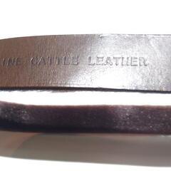 本革ファーベルト 85cmの画像