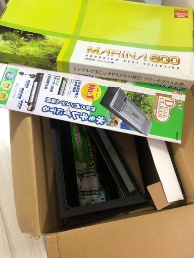新品　水槽　GEX　MARINA 600