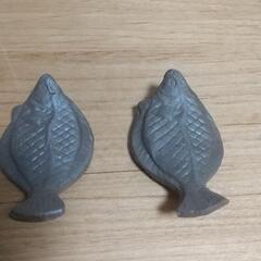 瀬戸物  魚型箸置き2個セットの画像