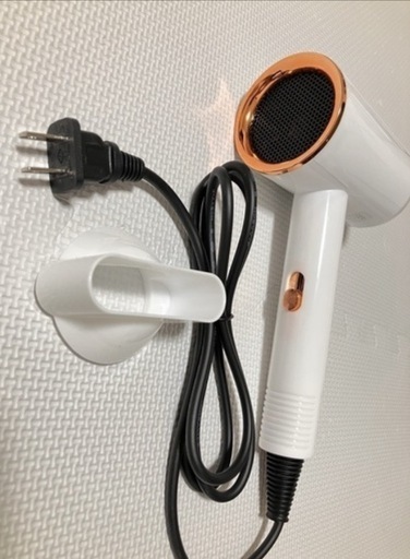 新品 未使用品 ヘアドライヤー おしゃれ♪ホワイト #2
