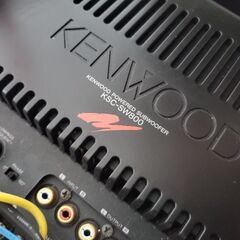 【取引中】KENWOOD　サブウーハー