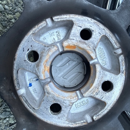 175/60R16 マットブラック ホイールセット 4本