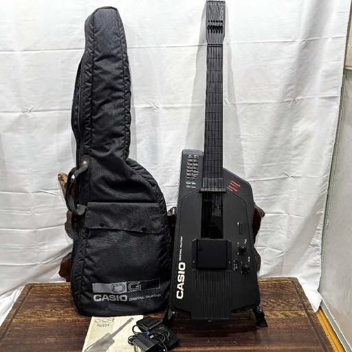CASIO DIGITAL GUITAR DG-1 カシオ デジタルギター BOSS製アダプター付◆取りに来て頂ける方♪