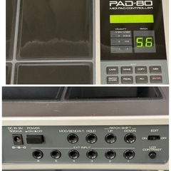 ～受付停止です～　　　　　　【ジャンク品】通電確認のみ　Roland　ローランド　パッドコントローラー　PAD-80　OCTAPADⅡ　リサイクルショップ　朝霞市　ケイラック朝霞田島店　志木市　和光市　GM230の画像