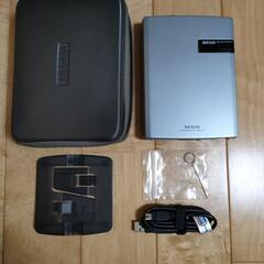 【美品】ポータブルMOドライブ MOP2-U640P USBケーブル付