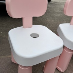 【受け渡し予定者決定】子ども用テーブルと椅子セットの画像