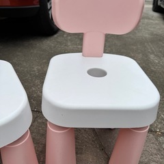 【受け渡し予定者決定】子ども用テーブルと椅子セットの画像