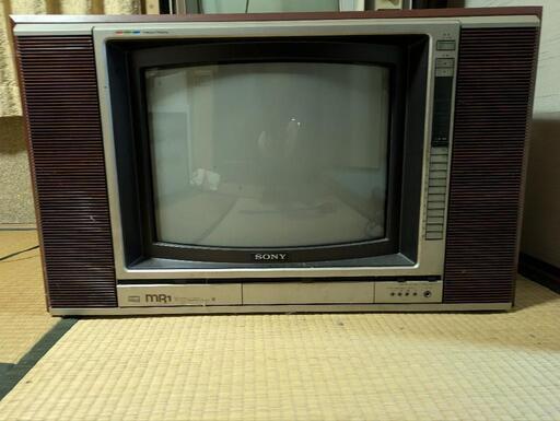 ブラウン管　テレビ　昭和レトロ