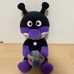 【新品タグ付き】バイキンマン　大きいぬいぐるみ
