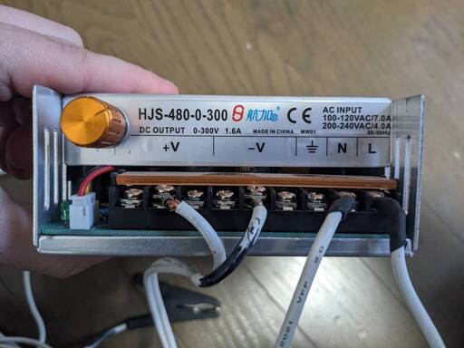 安定化電源 AC DC コンバーター 0-300V