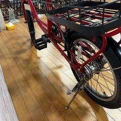 【10/31まで決算セール¥3000値引中】【大人用】整備済中古自転車 ブリヂストン ジョシスワゴン 20/18型 赤色 <自転車のオオムラ 静岡店>の画像