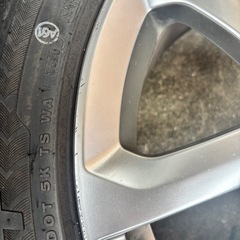 NISSAN Z34 純正アルミホイール18インチ114.3/5穴 の画像