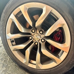 NISSAN Z34 純正アルミホイール18インチ114.3/5穴 の画像