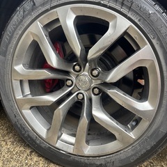 NISSAN Z34 純正アルミホイール18インチ114.3/5穴 の画像