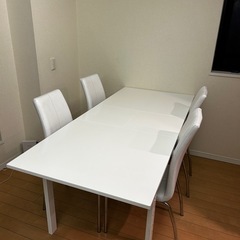 ダイニングテーブル、チェアセット