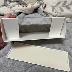山崎実業　マグネット式　マスクケース　ホワイト　美品の画像