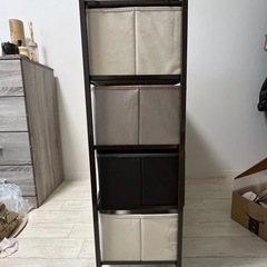 【引き取り先決定】布製キャビネットの画像