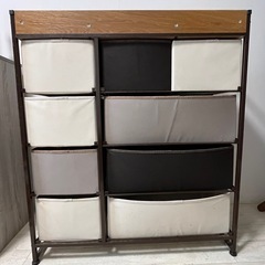 【引き取り先決定】布製キャビネットの画像