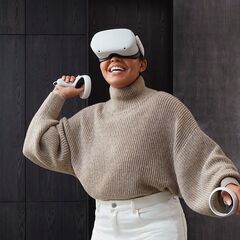 【実機使用動画あり】VR機器　MetaQuest2の画像