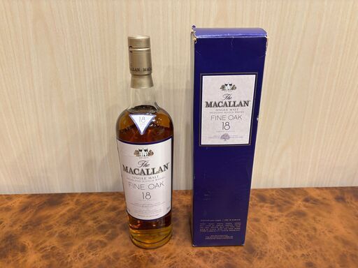 【愛品館八千代店】MACALLAN　マッカラン　18年　ファインオーク　700ml