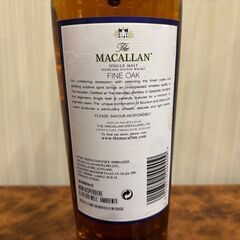 【愛品館八千代店】MACALLAN　マッカラン　18年　ファインオーク　700mlの画像