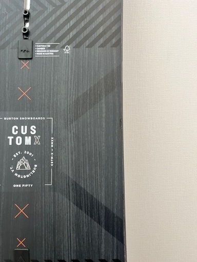 Burton☆customX スノーボード板 BURTON CUSTOM X 156 MISSION メンズ
