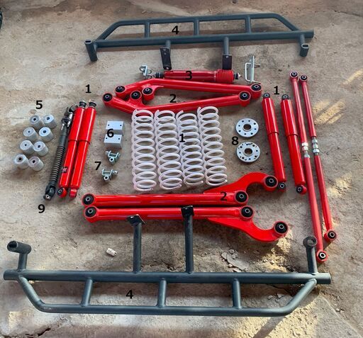 合計5インチUP】JB23W ジムニー リフトアップセット