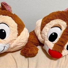 チップとデールのぬいぐるみ（2体セット）