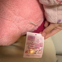 【新品/タグ付き】カービィぬいぐるみ（パーティハット付き）の画像