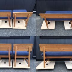 ★★値下げしました★★【ソファセット・定価127,600円・家財便Dランク】　SIEVE/シーヴ　fluff/フラッフ　フラッフ ソファ 2シーター＋1 シーター×2脚の画像