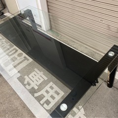 A231?ガラス ダイニングテーブル 「W1500×D900×H700」