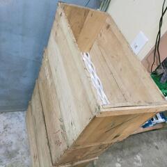 リンゴ木箱 4個セットの画像