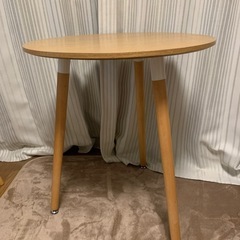 引き取り先が見つかりました　丸テーブル