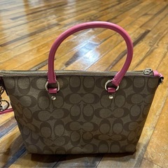 美品　coachコーチショルダーバッグの画像
