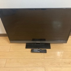 【受渡し予定者決まりました。】32型液晶テレビ(東芝製)