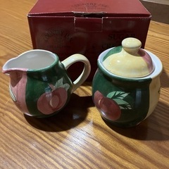 ★新品未使用★ COUNTRY INN　シュガーポット・クリーマ...