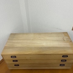 桐箪笥　3段の画像